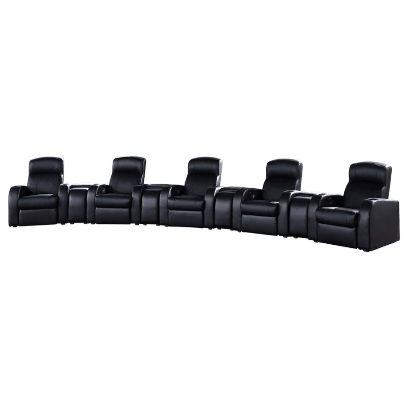 Cyrus 9-piece Upholstered Home Theater Seating-zoom-