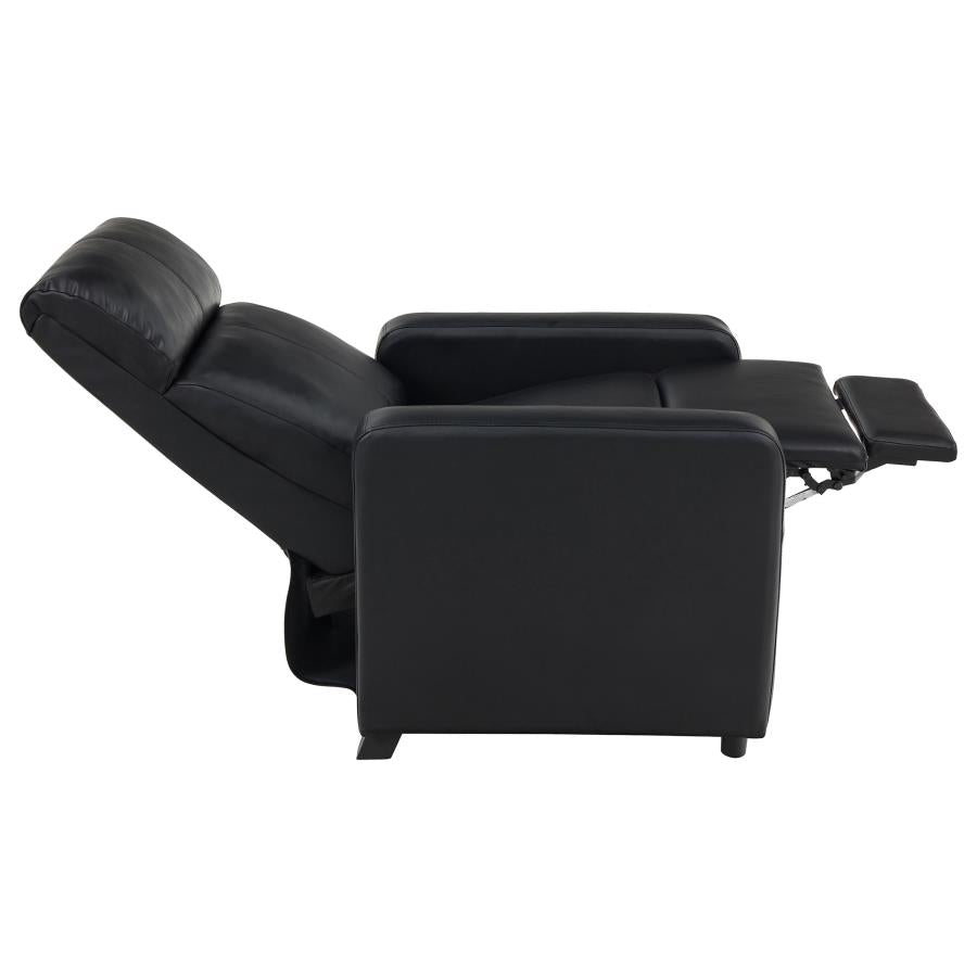 Toohey Upholstered Tufted Recliner Living Room Set Black-zoom-11