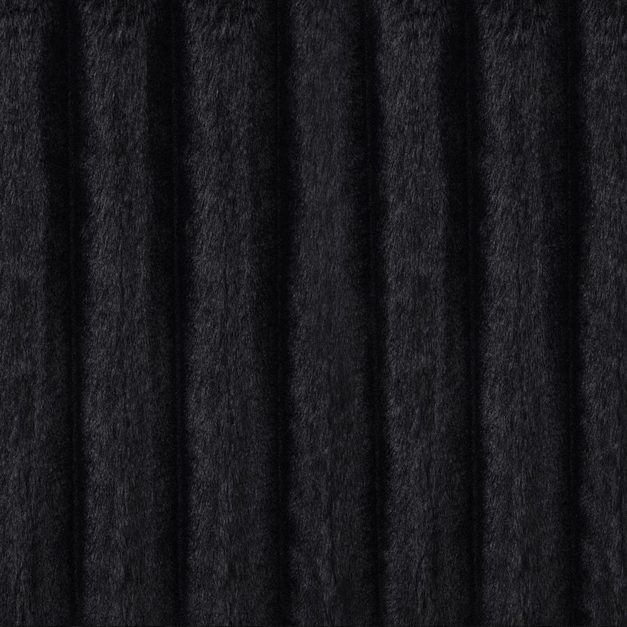 Jacana Corduroy Upholstered Dual Power Chaise Sofa Black-zoom-14