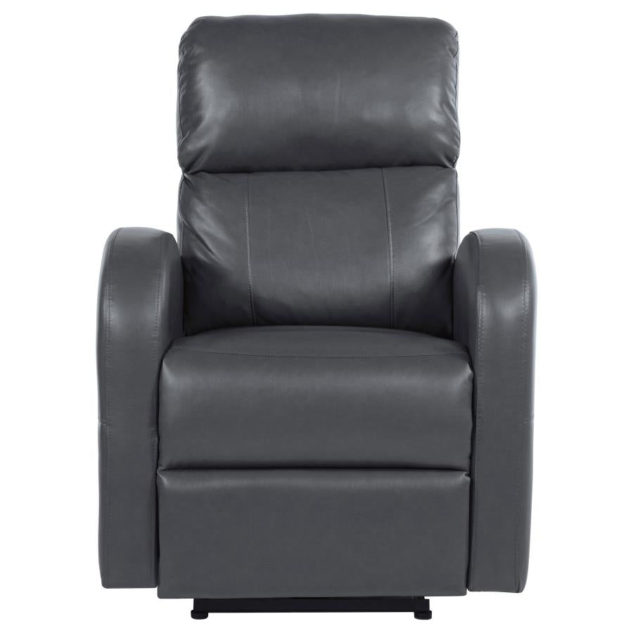 Grant Upholstered Power Recliner Chair Grey-6