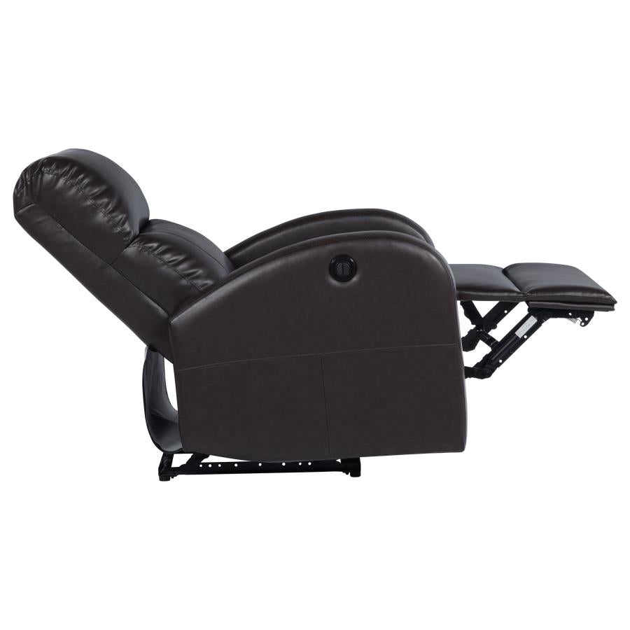 Grant Upholstered Power Recliner Chair Brown-zoom-8