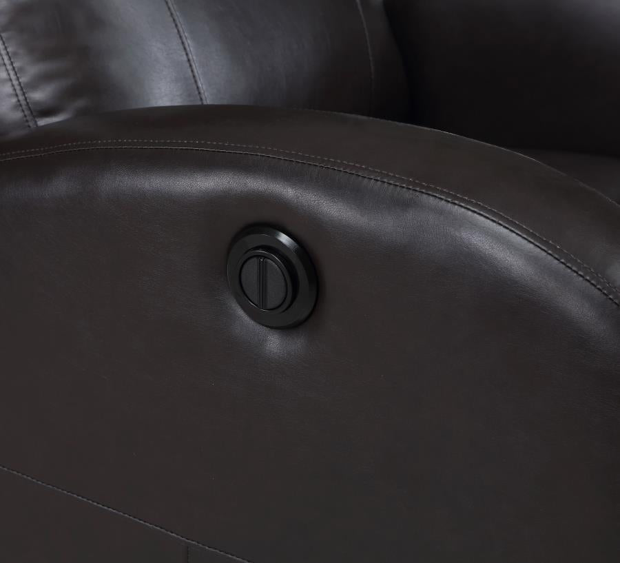 Grant Upholstered Power Recliner Chair Brown-zoom-9