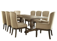 ACME Landon Dining Table – front view – Lusso Furniture Miami
