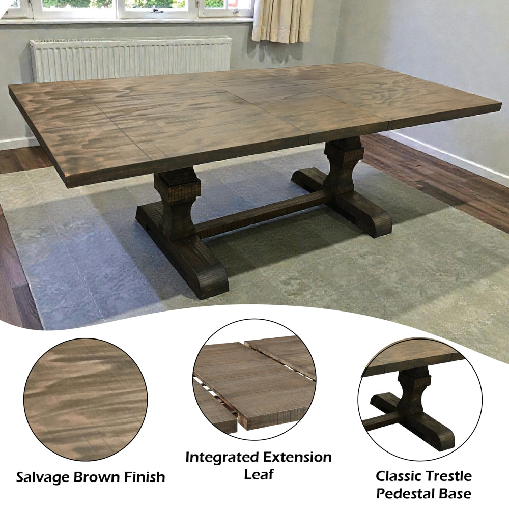 ACME Landon Dining Table – detail – Lusso Furniture Miami
