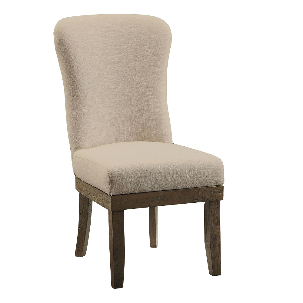 ACME Landon Side Chair Set of 2 – angle view – Lusso Furniture Miami