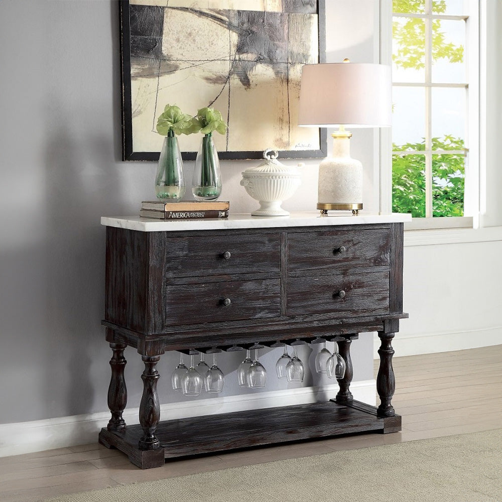 ACME Gerardo Server – front view – Lusso Furniture Miami