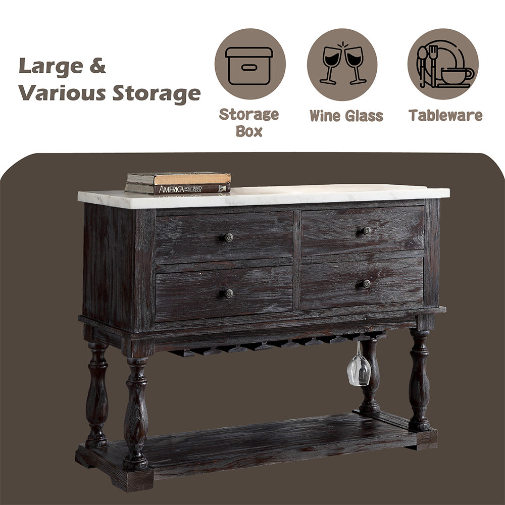 ACME Gerardo Server – detail – Lusso Furniture Miami
