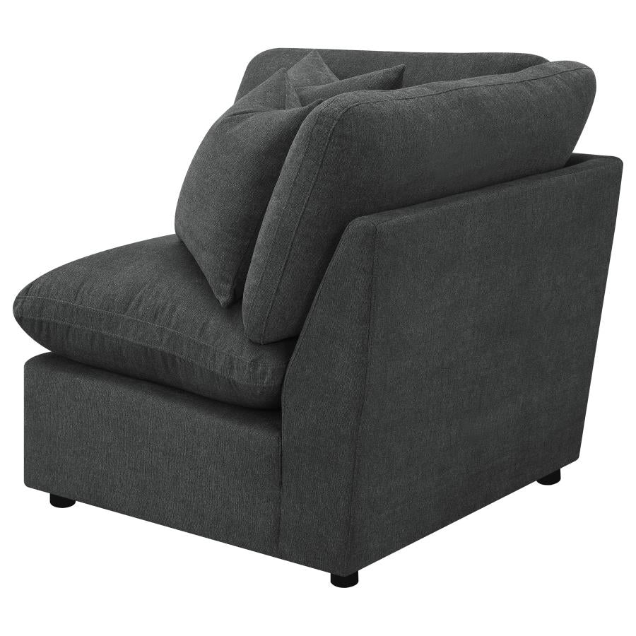 Collins Modular Corner Chair Dark Grey-zoom-6