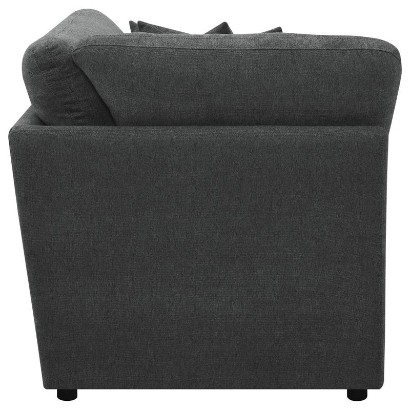 Collins Modular Corner Chair Dark Grey-zoom-