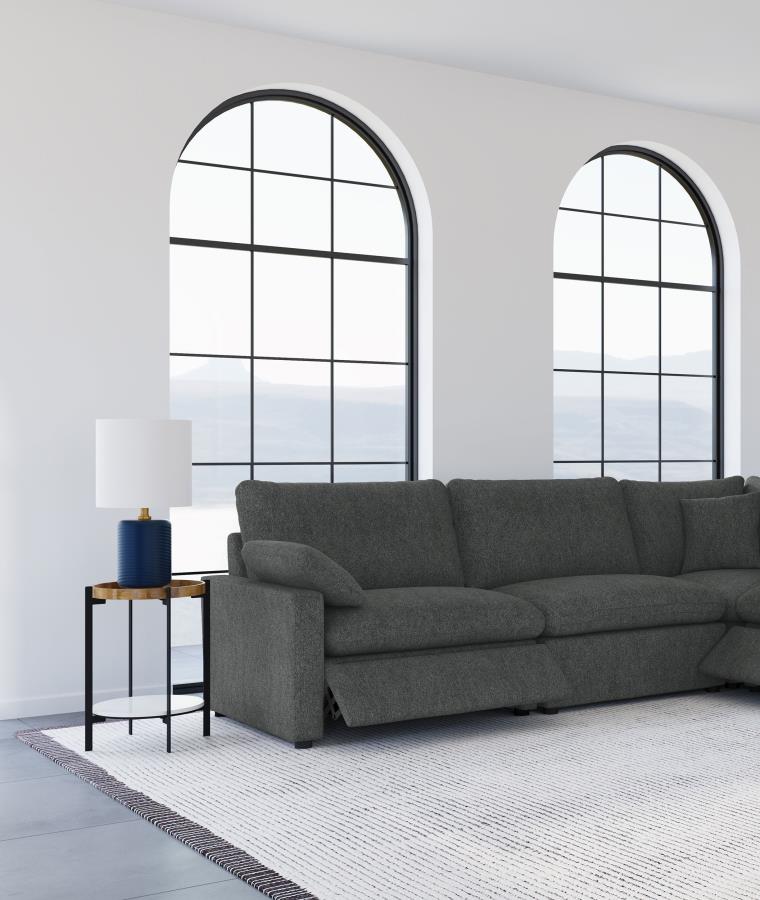 Collins Modular LAF Power Recliner Dark Grey-zoom-3