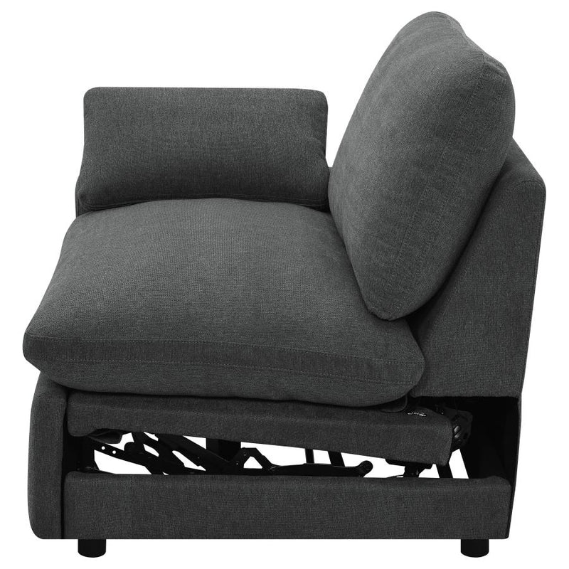 Collins Modular LAF Power Recliner Dark Grey-zoom-