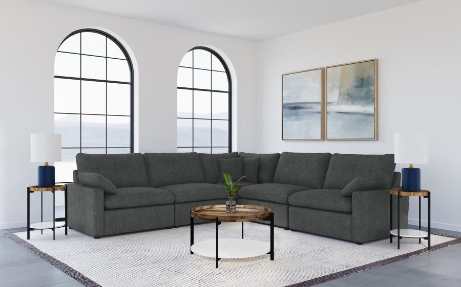 Collins Modular LAF Power Recliner Dark Grey-zoom-14