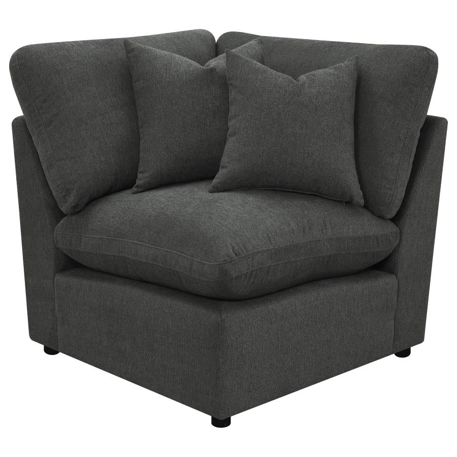Collins 5-piece Modular Power Reclining Sectional Dark Grey-zoom-8