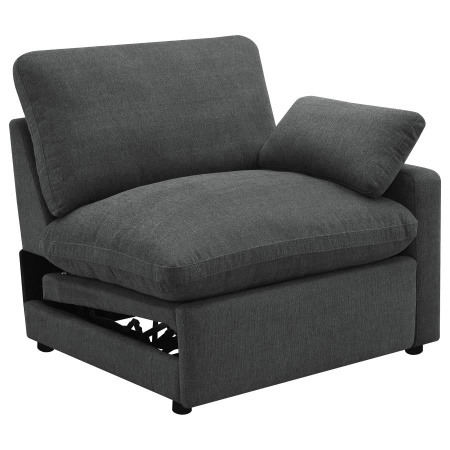 Collins Modular RAF Power Recliner Dark Grey-1