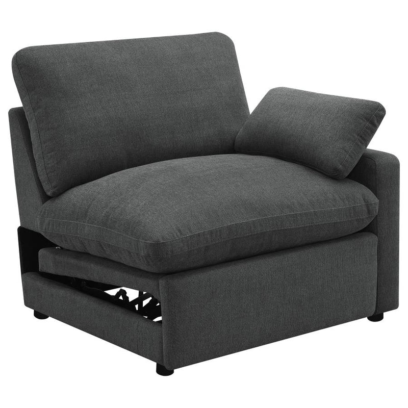 Collins Modular RAF Power Recliner Dark Grey-zoom-