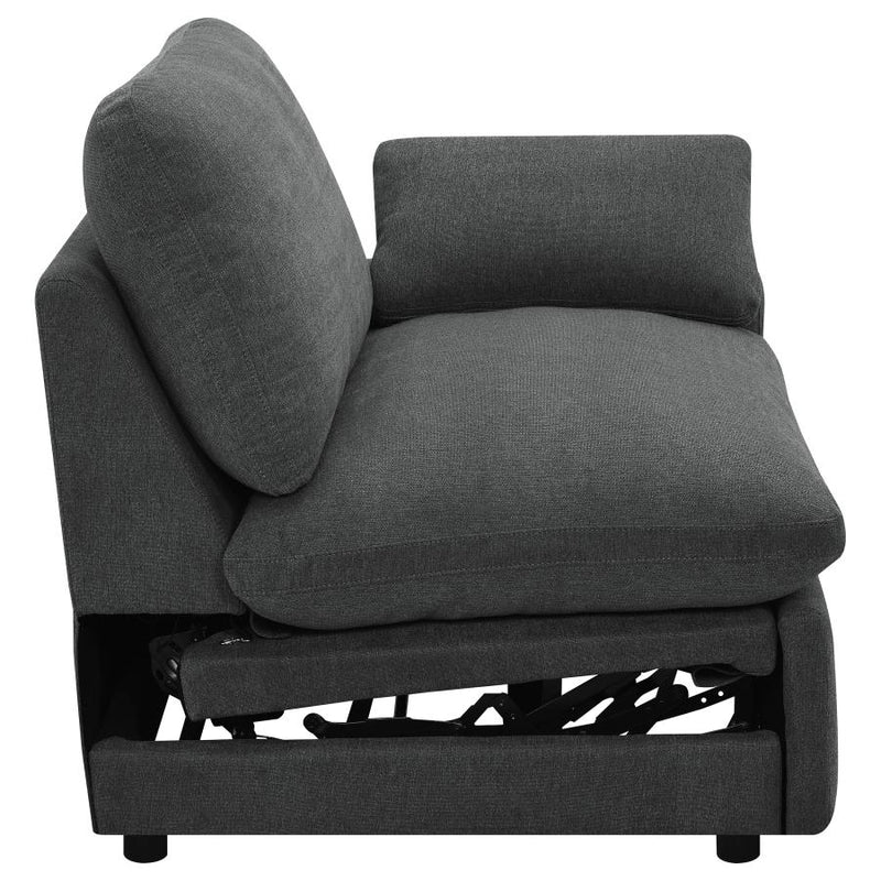 Collins Modular RAF Power Recliner Dark Grey-zoom-