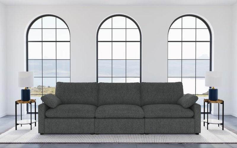 Collins Modular Power Sofa Dark Grey-zoom-