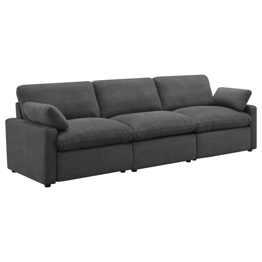 Collins Modular Power Sofa Dark Grey-zoom-1