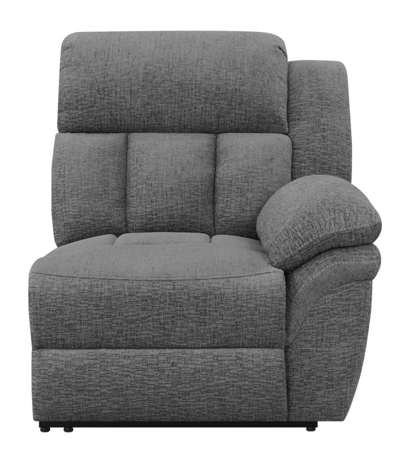 Bahrain RAF Recliner Charcoal detail