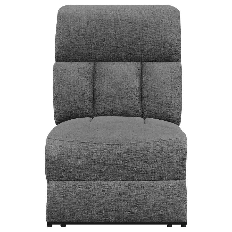 Bahrain 5-piece Power Home Theater Seating Charcoal-9
