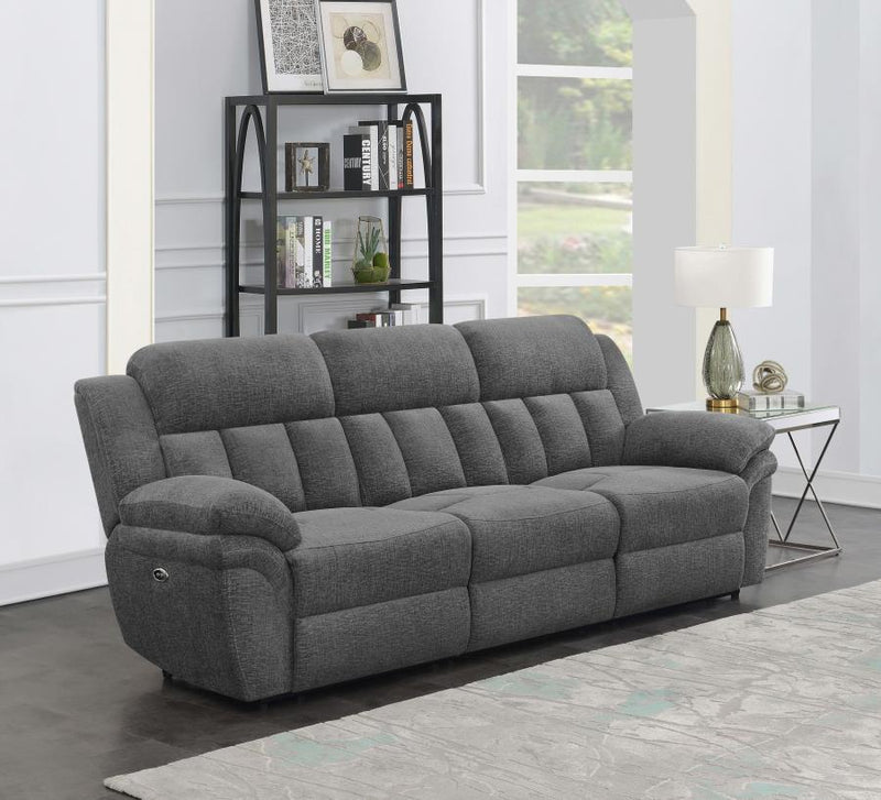 Bahrain Upholstered Power Sofa Charcoal-zoom-