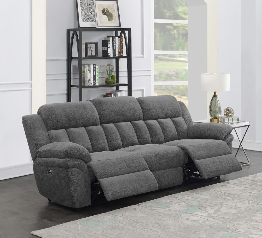 Bahrain Upholstered Power Sofa Charcoal-zoom-3