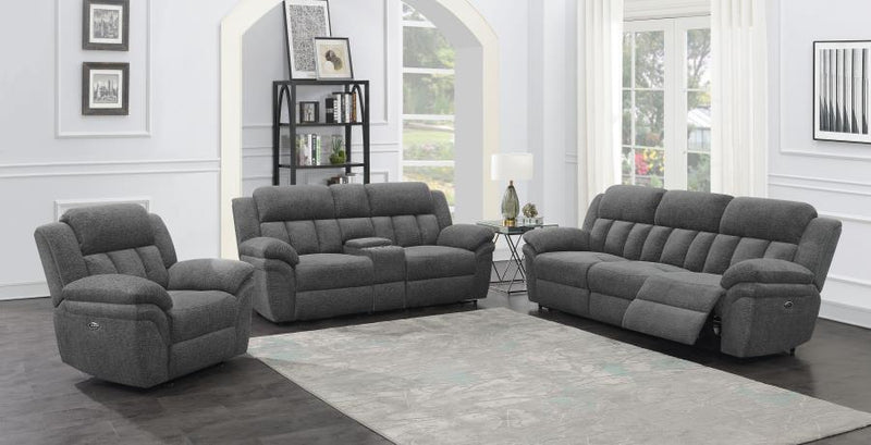 Bahrain Upholstered Power Sofa Charcoal-zoom-