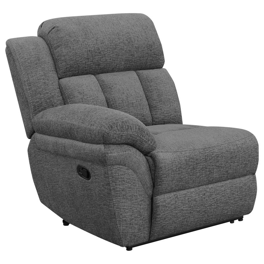 Bahrain 5-piece Upholstered Home Theater Seating Charcoal-4