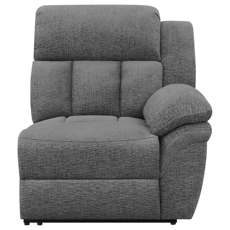 Bahrain 5-piece Upholstered Home Theater Seating Charcoal-zoom-