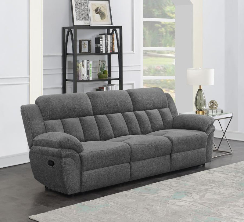 Bahrain Upholstered Motion Sofa Charcoal-zoom-