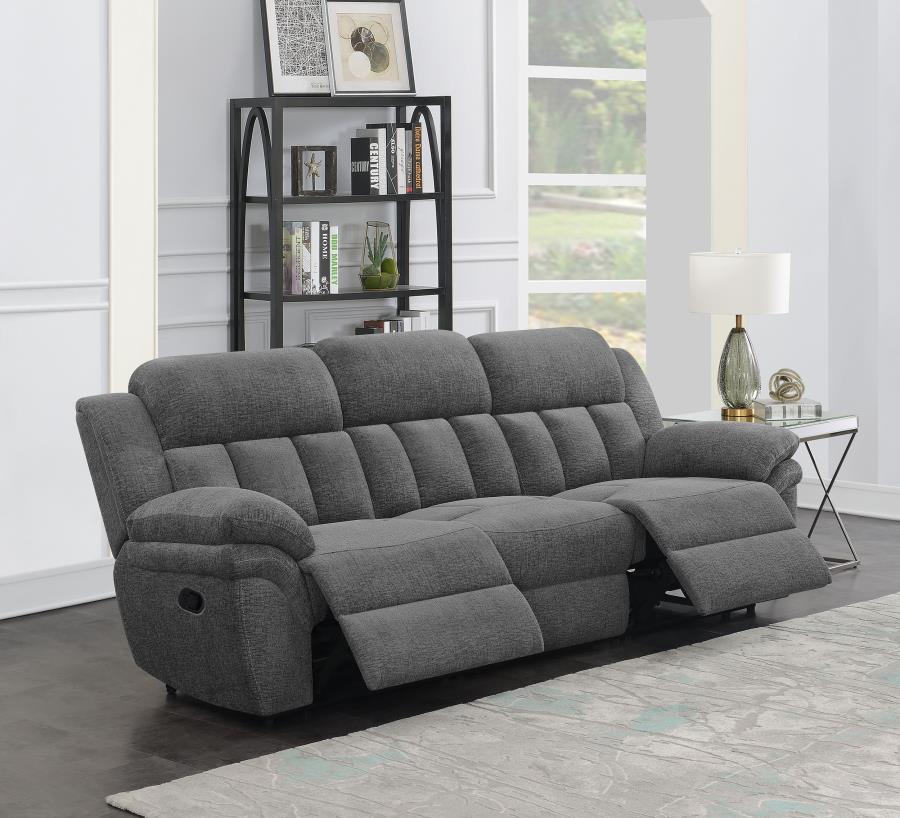 Bahrain Upholstered Motion Sofa Charcoal-3