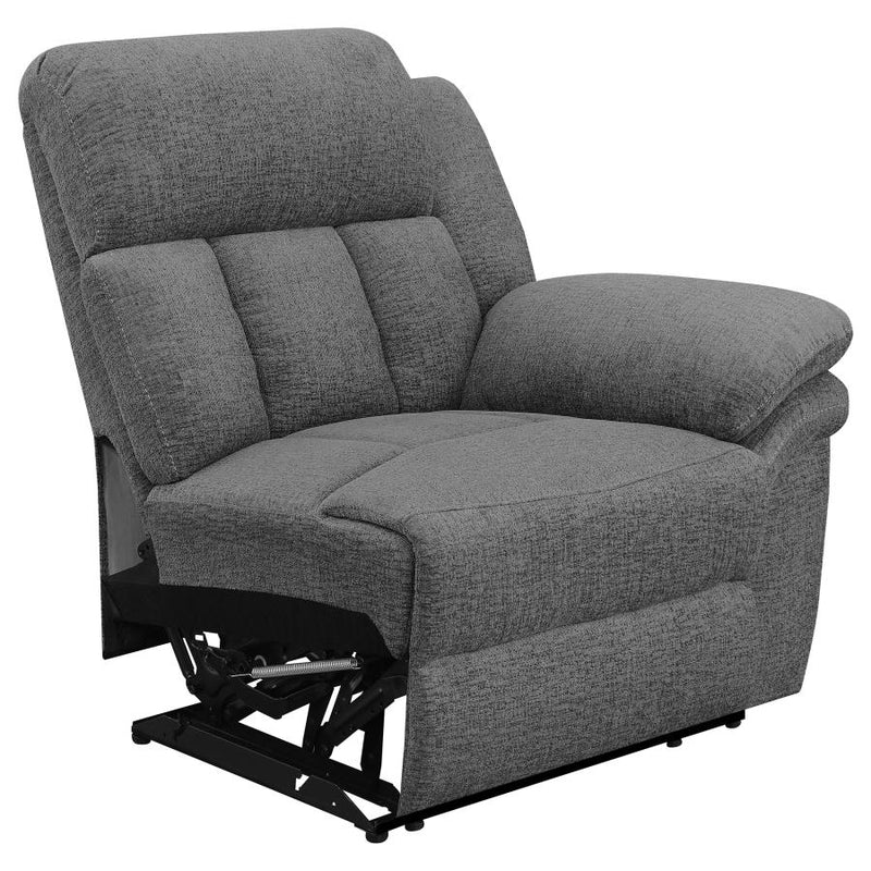 Bahrain Upholstered Motion Sofa Charcoal-zoom-