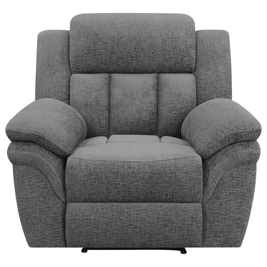 Bahrain Upholstered Glider Recliner Charcoal-zoom-5