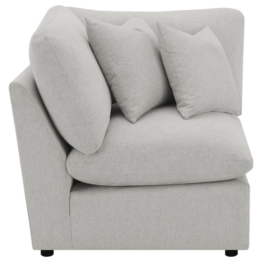 Collins Modular Corner Chair Grey-zoom-4