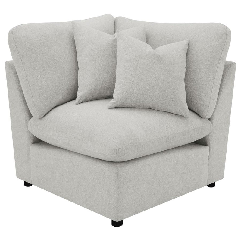 Collins Modular Corner Chair Grey-zoom-