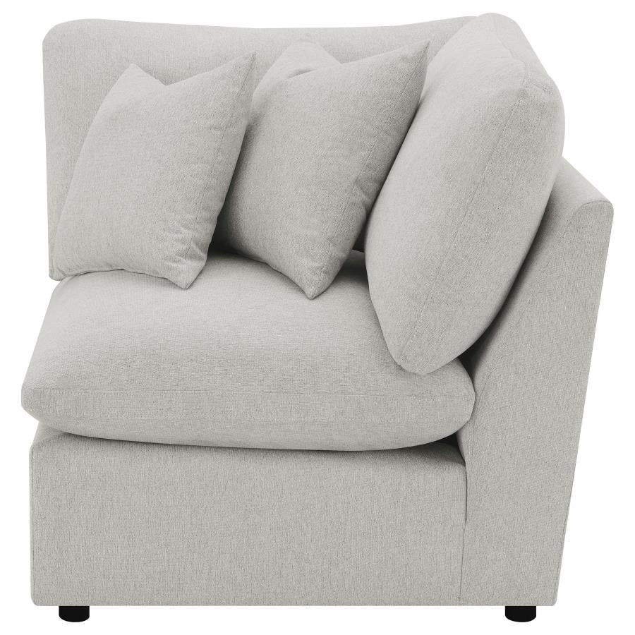 Collins Modular Corner Chair Grey-5