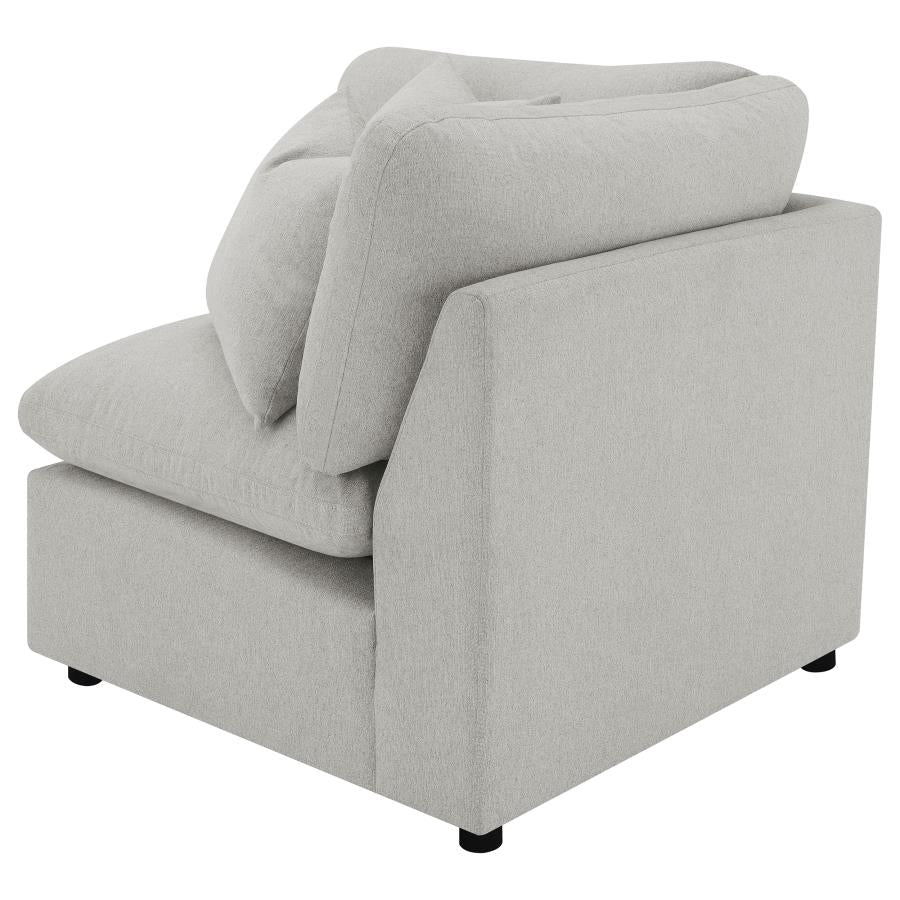 Collins Modular Corner Chair Grey-zoom-6