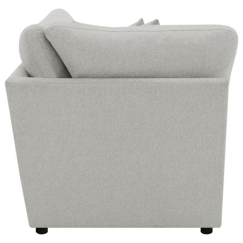 Collins Modular Corner Chair Grey-zoom-