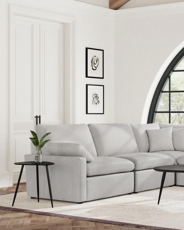 Collins Modular LAF Power Recliner Grey-2