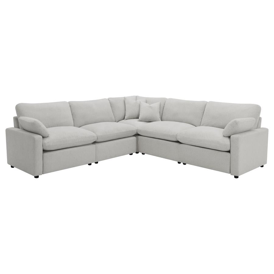 Collins 5-piece Modular Power Reclining Sectional Grey-3
