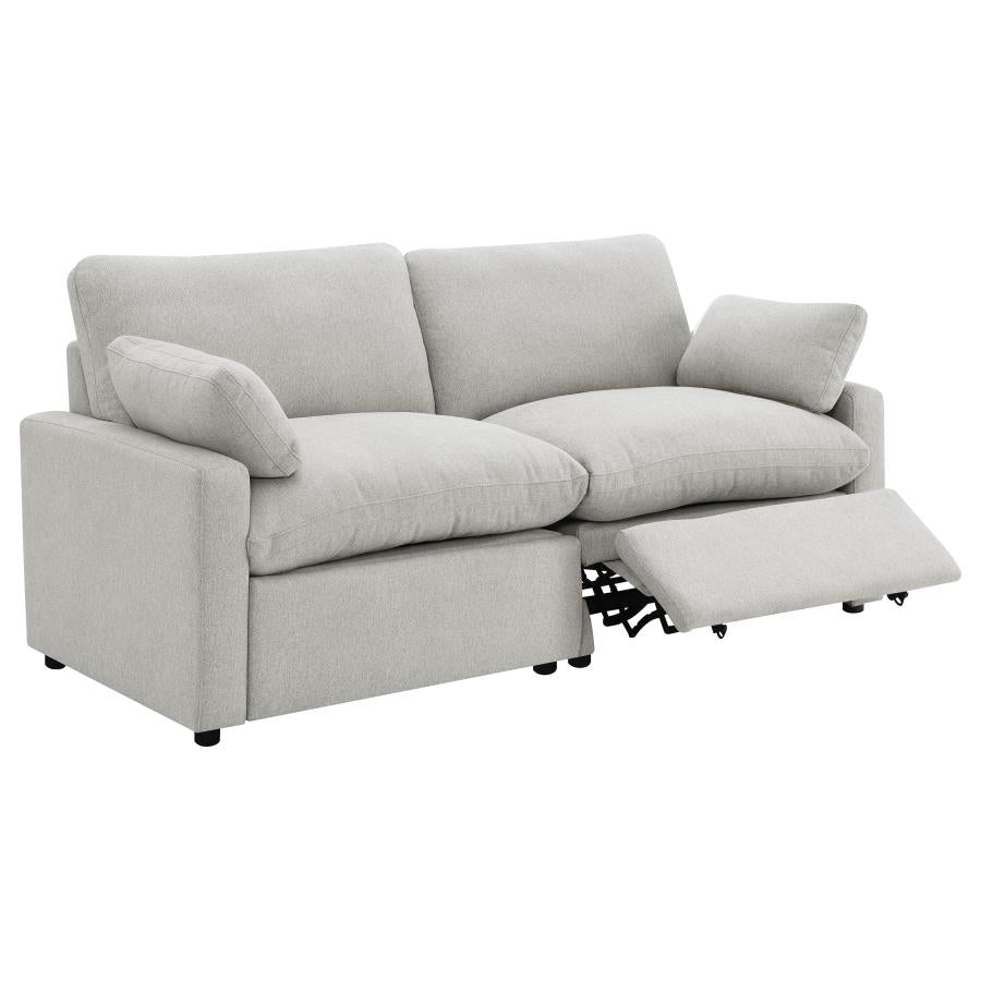 Collins Modular Power Loveseat Grey-zoom-4