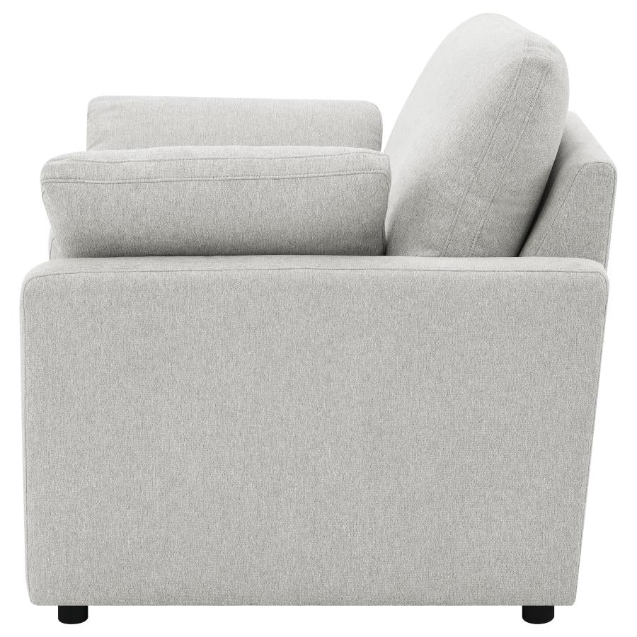 Collins Upholstered Power Recliner Chair Grey-zoom-7