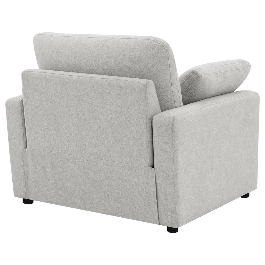 Collins Upholstered Power Recliner Chair Grey-zoom-9
