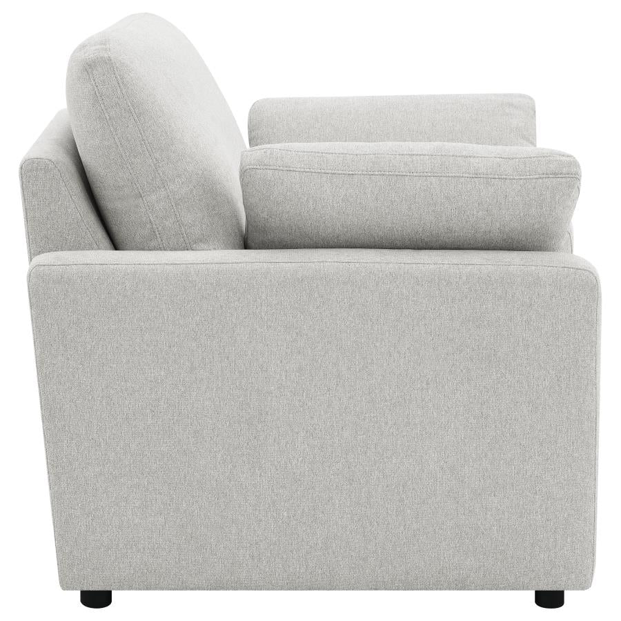 Collins Upholstered Power Recliner Chair Grey-zoom-10