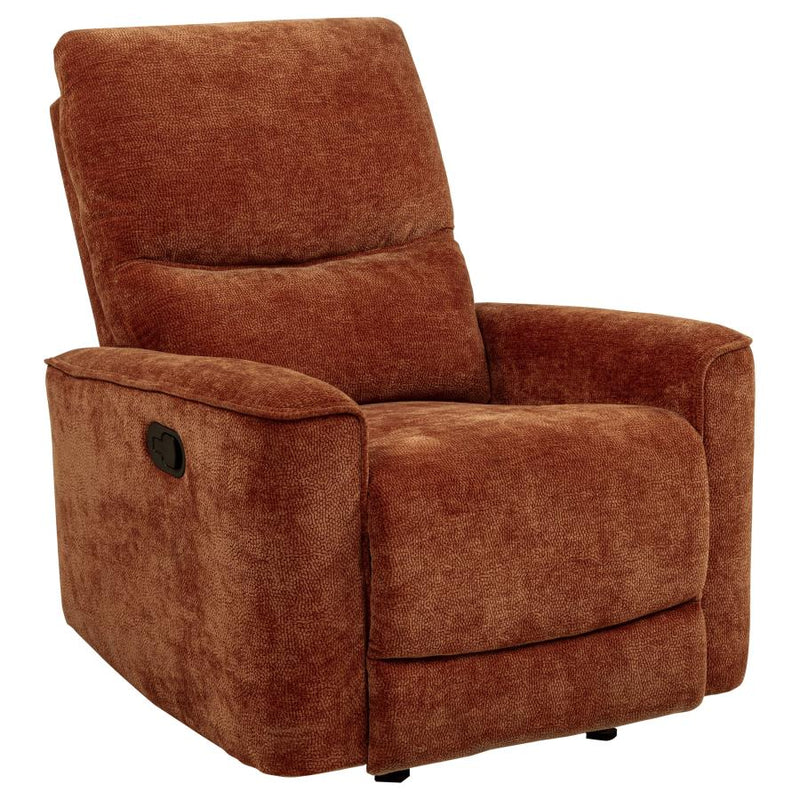 Navarro 3-piece Upholstered Reclining Sofa Set Orange-zoom-