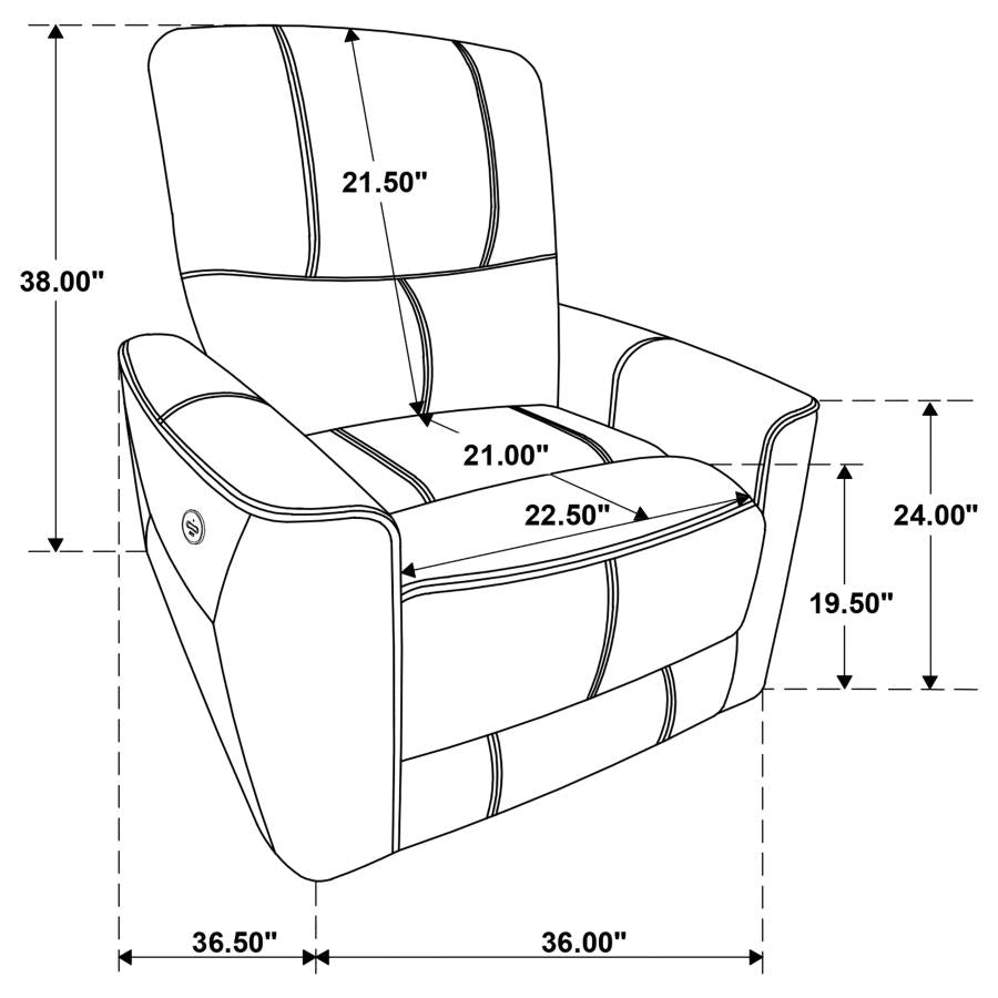 Greenfield 3-piece Power Reclining Sofa Set Dove Grey-zoom-19