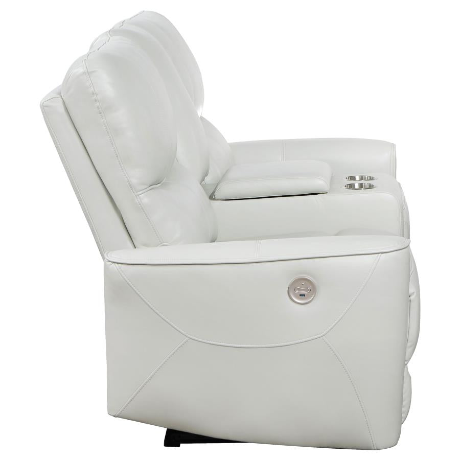 Greenfield Upholstered Power Reclining Loveseat Dove Grey-zoom-6