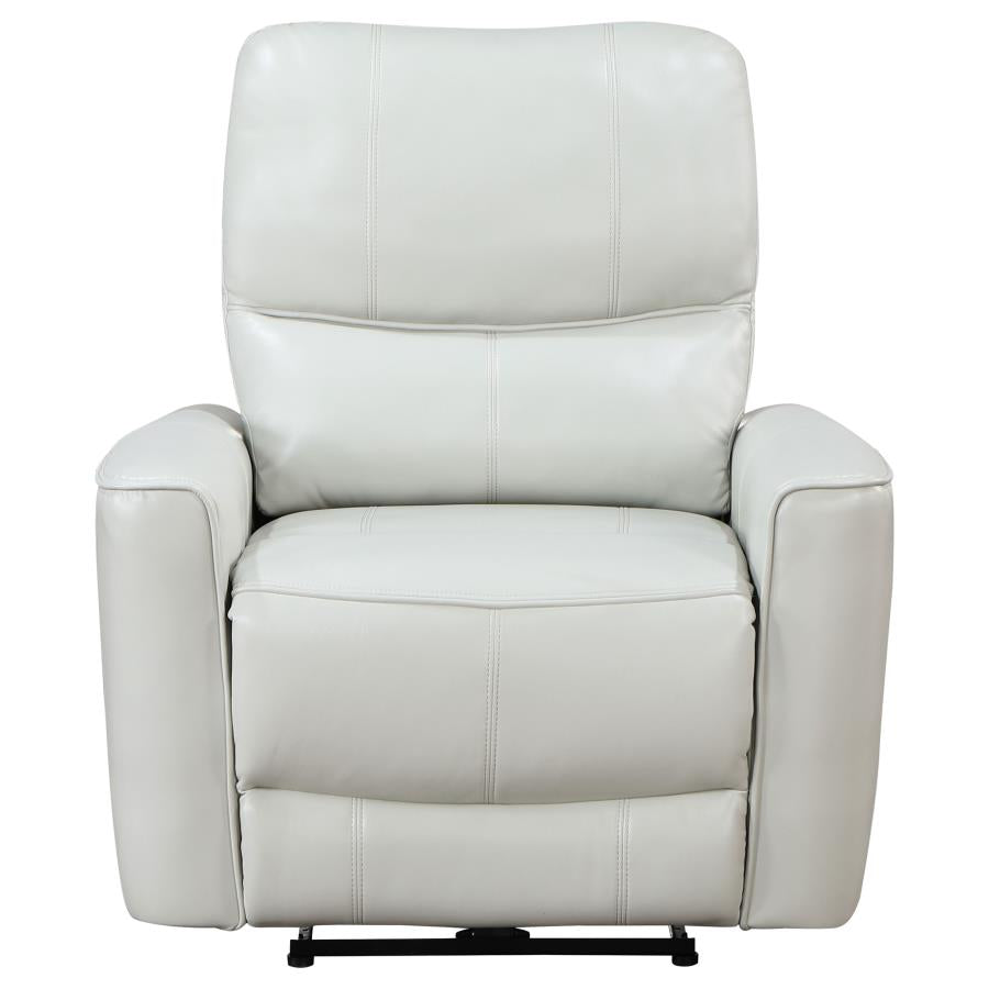 Greenfield Upholstered Power Recliner Chair Dove Grey-zoom-4