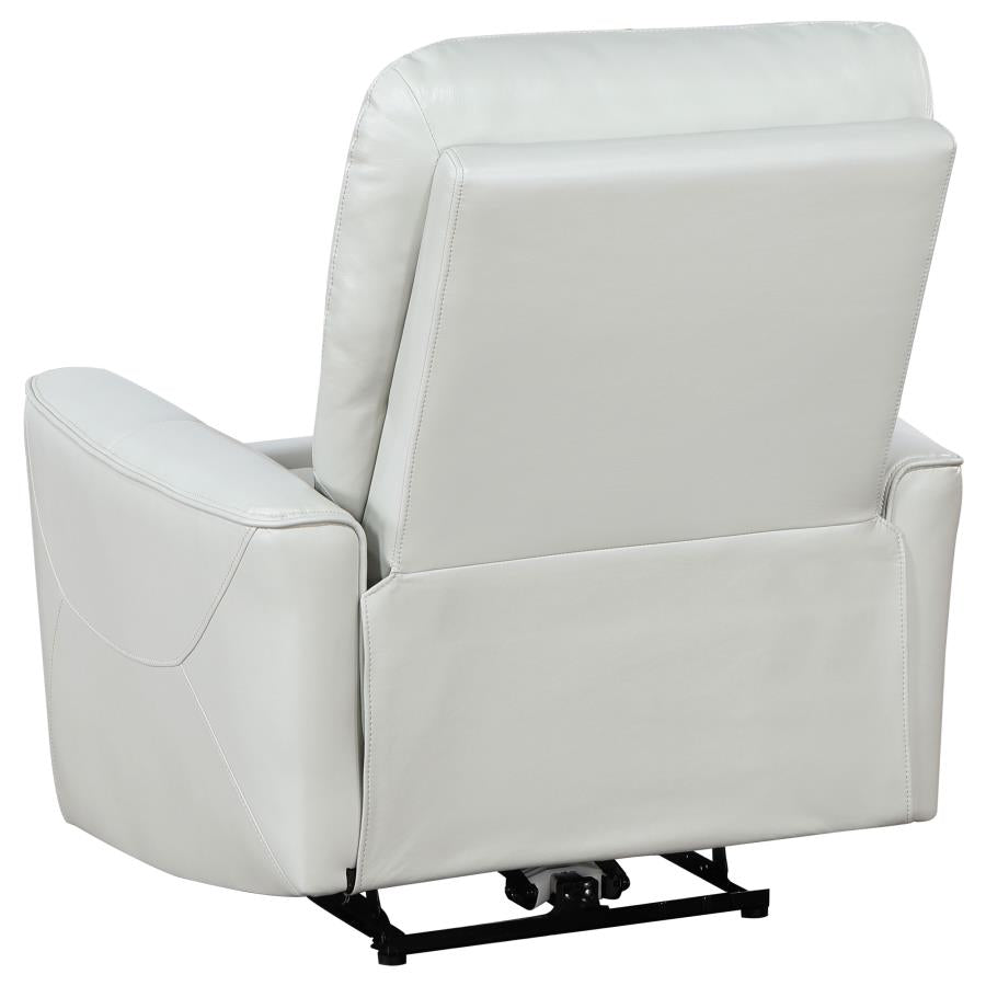 Greenfield Upholstered Power Recliner Chair Dove Grey-zoom-5