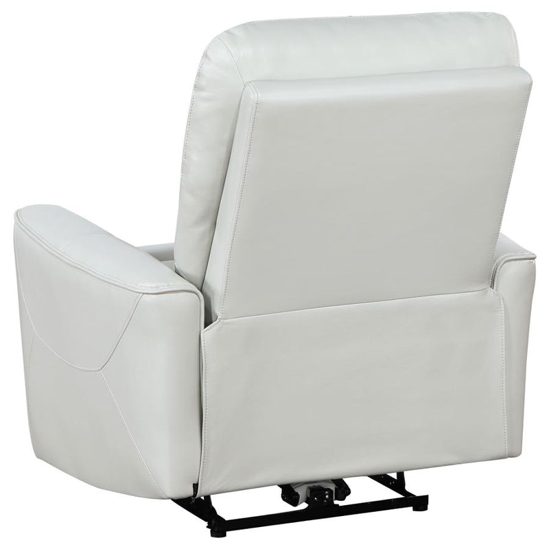 Greenfield Upholstered Power Recliner Chair Dove Grey-zoom-